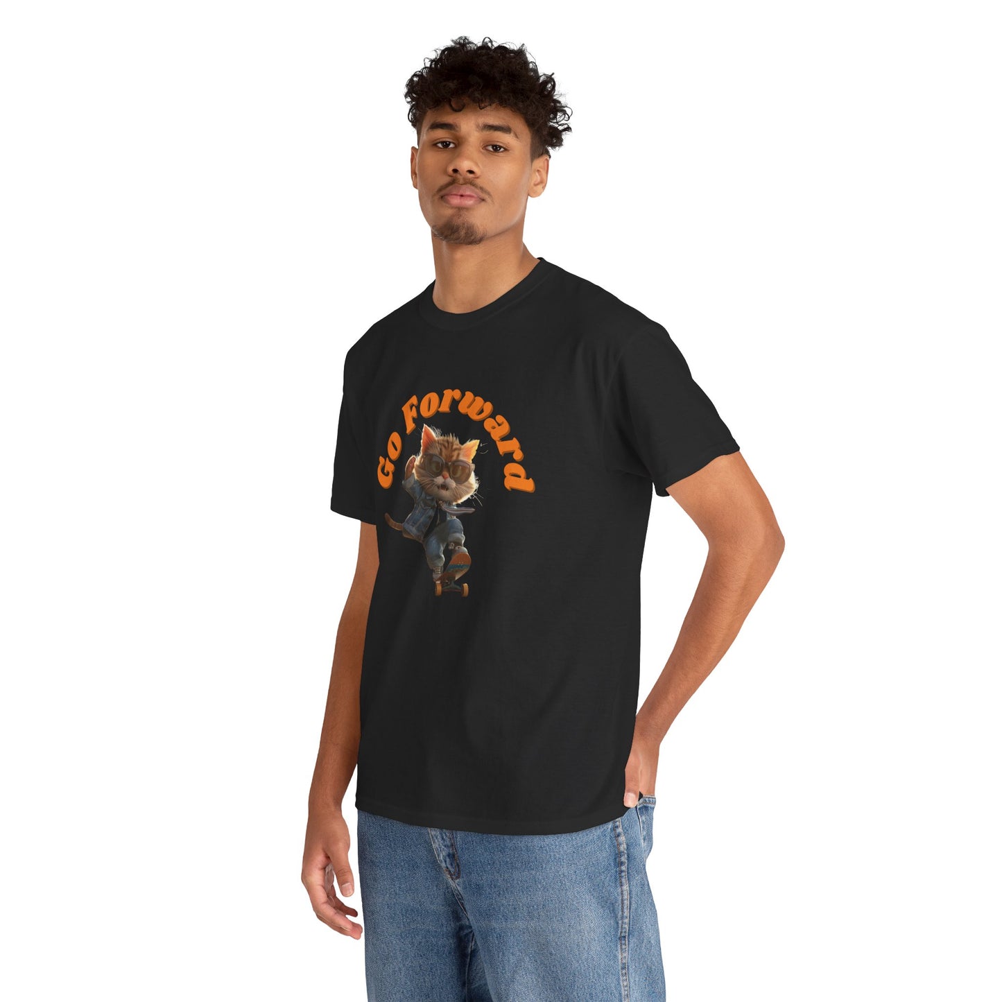 Skateboard Cool Cat T-shirt