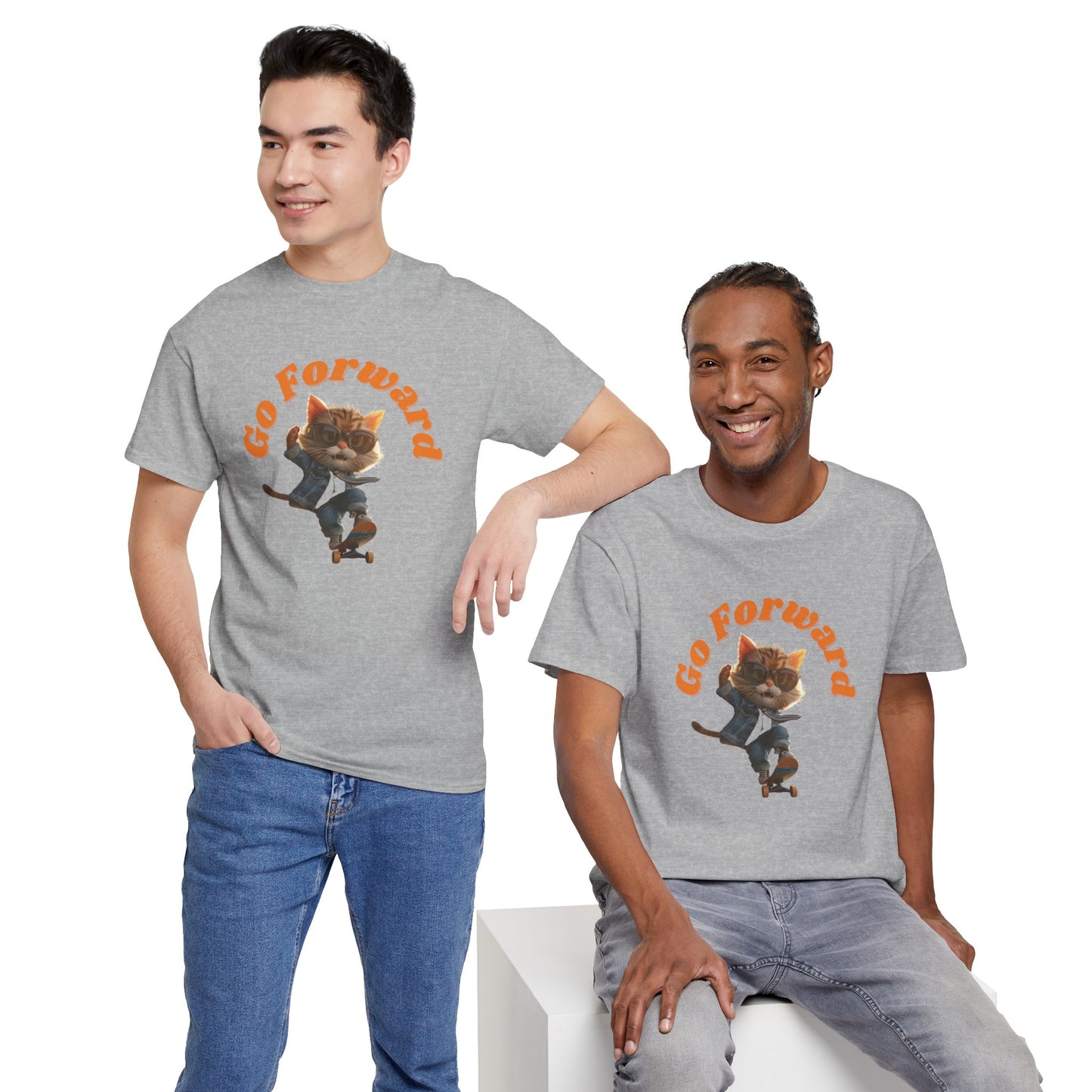 Skateboard Cool Cat T-shirt