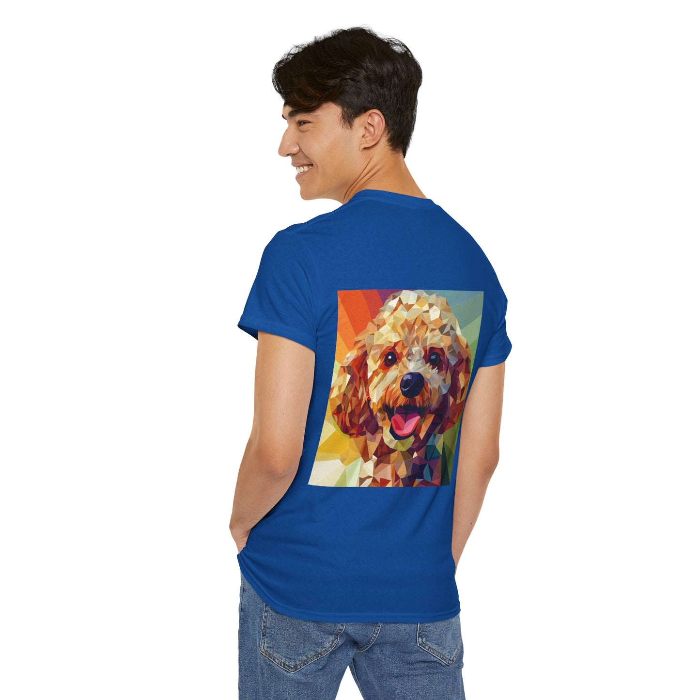 Rainbow Poly Pup T-shirt