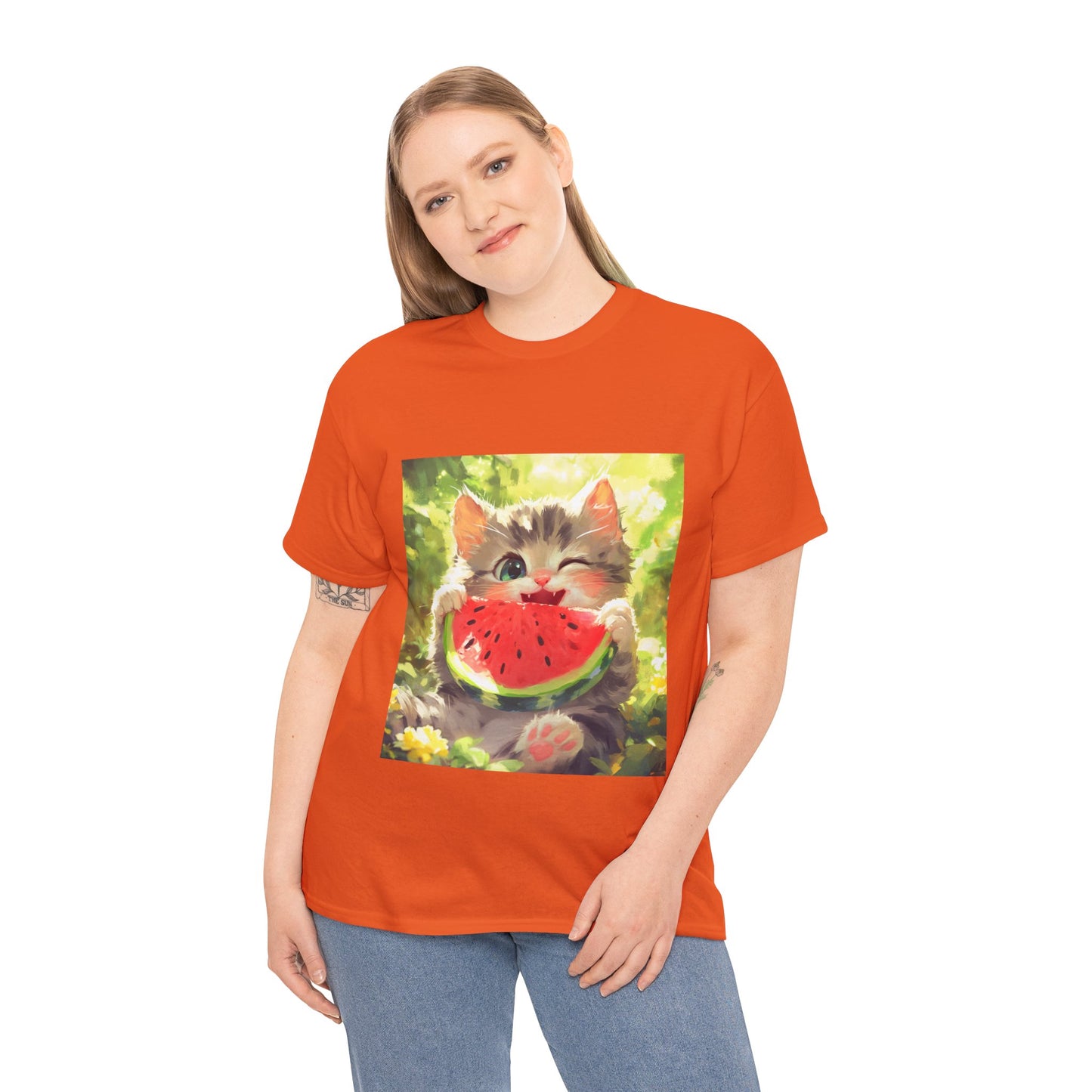 Cute Kitty Melon T-shirt