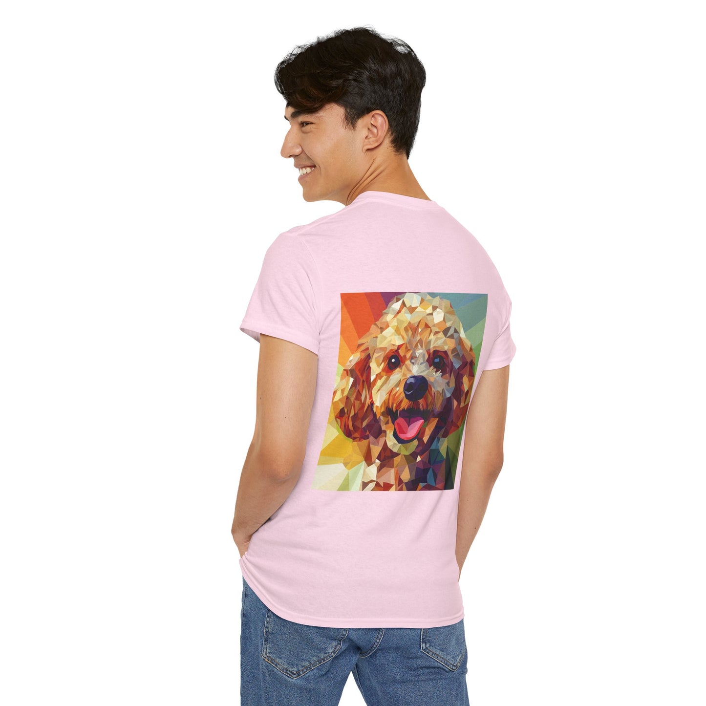 Rainbow Poly Pup T-shirt