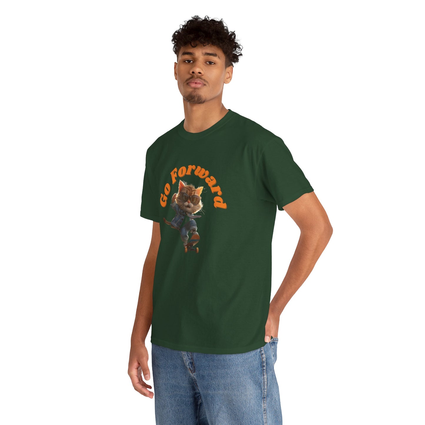 Skateboard Cool Cat T-shirt