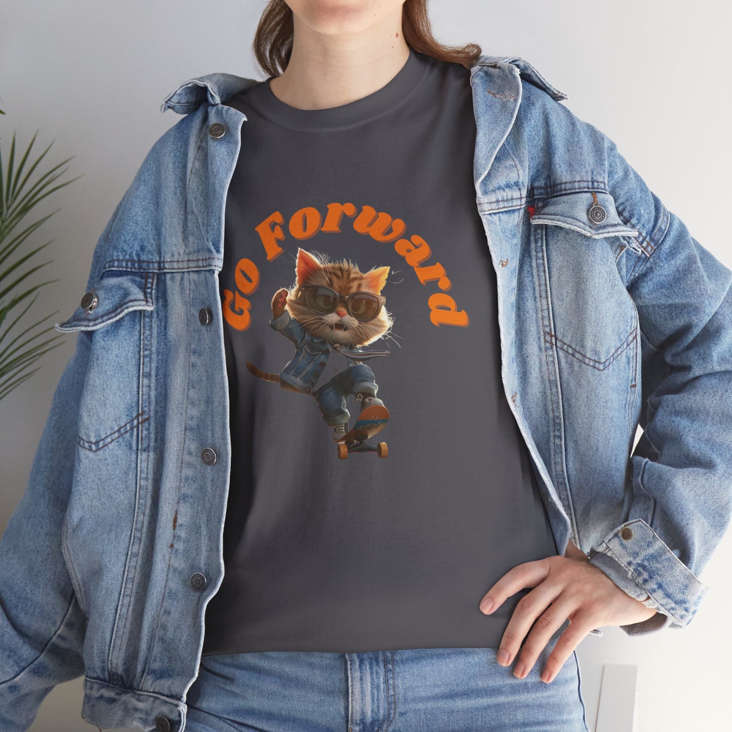 Skateboard Cool Cat T-shirt