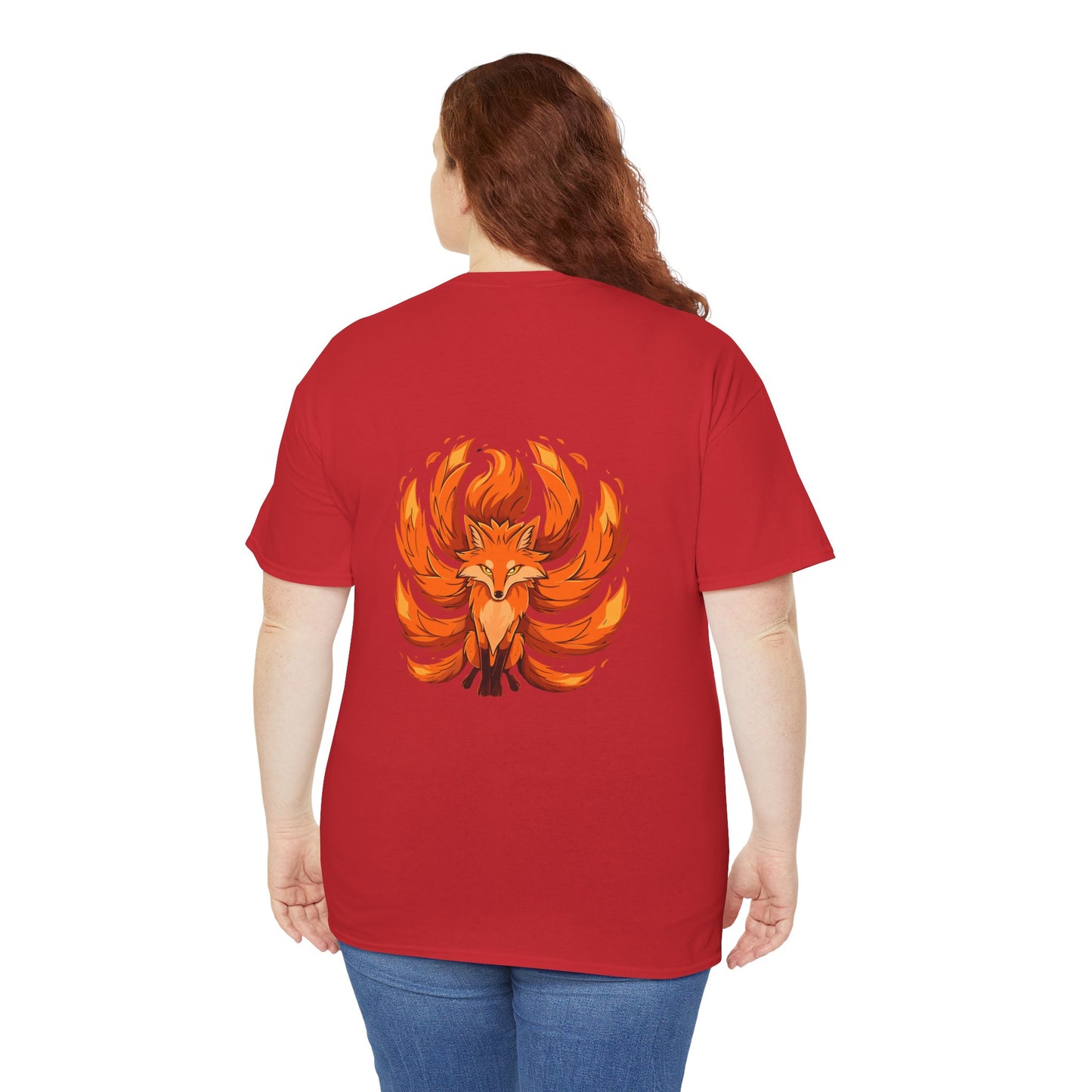 Nine Tailed Fire Fox T-shirt