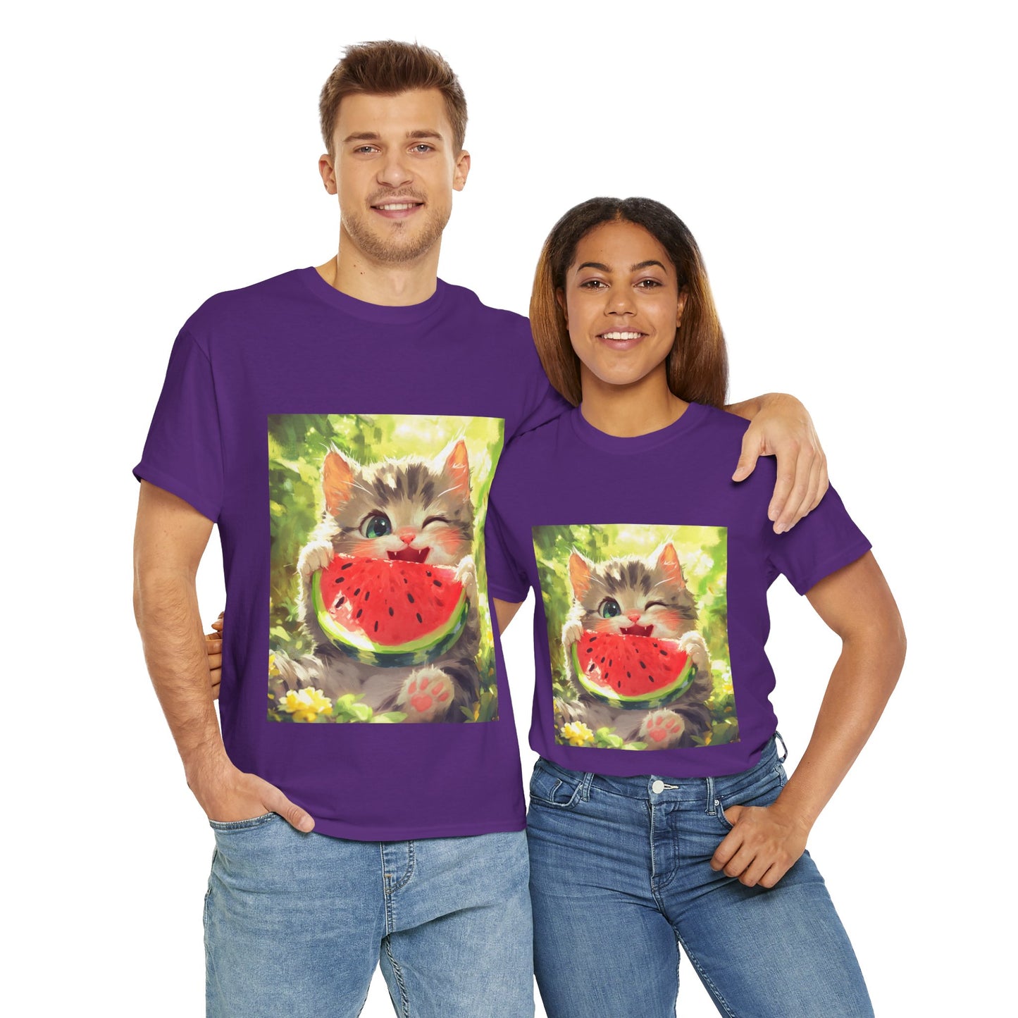 Cute Kitty Melon T-shirt