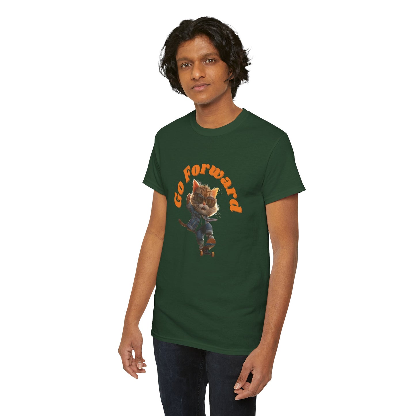 Skateboard Cool Cat T-shirt