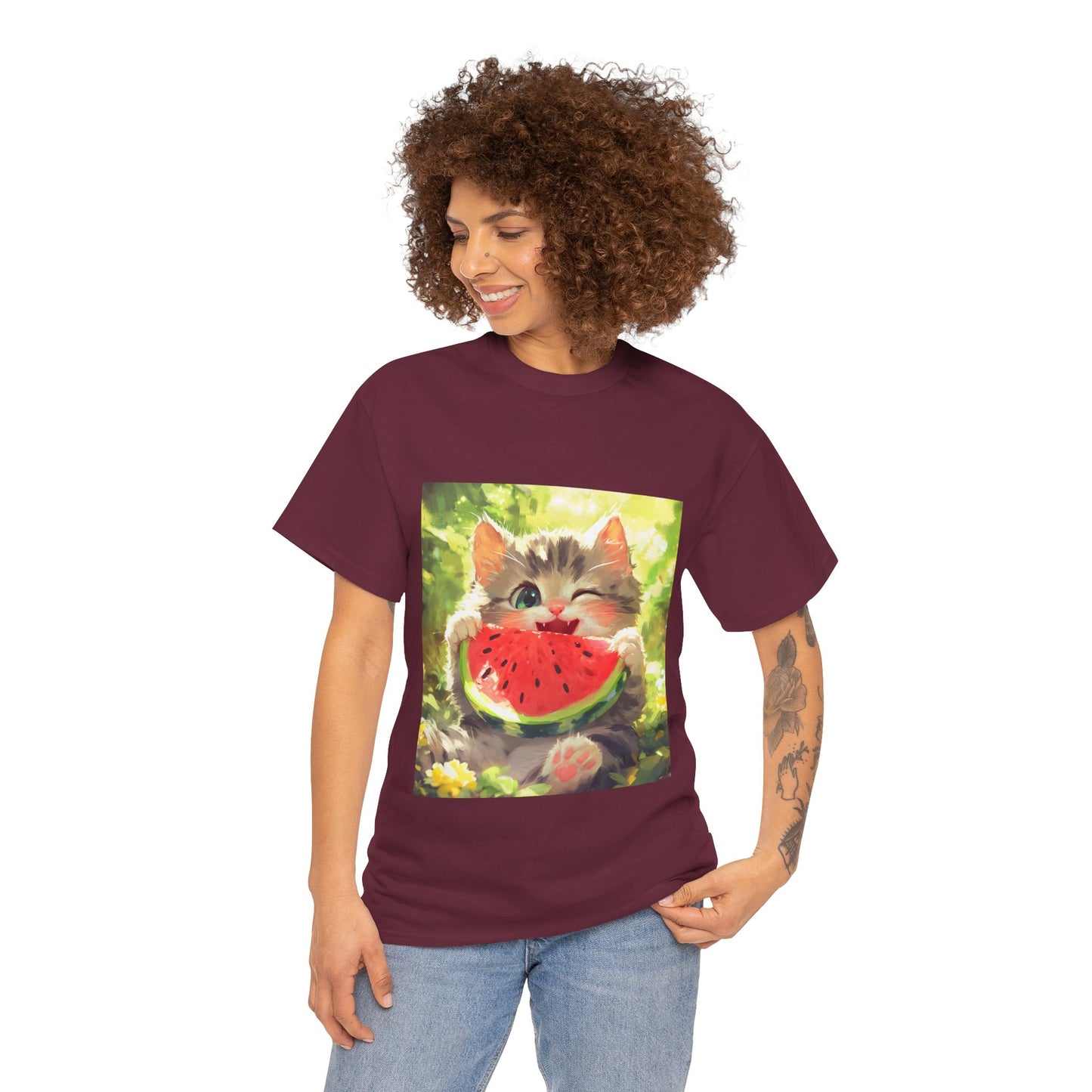 Cute Kitty Melon T-shirt