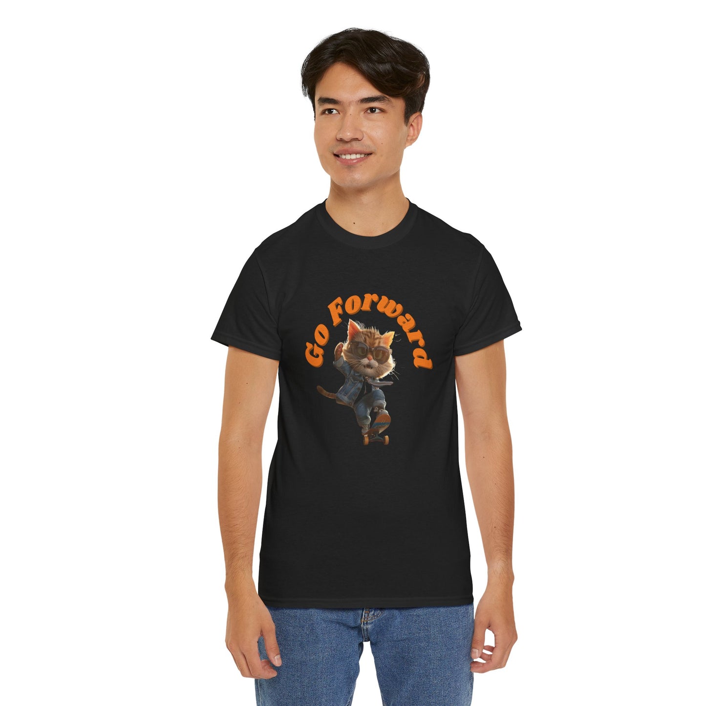 Skateboard Cool Cat T-shirt