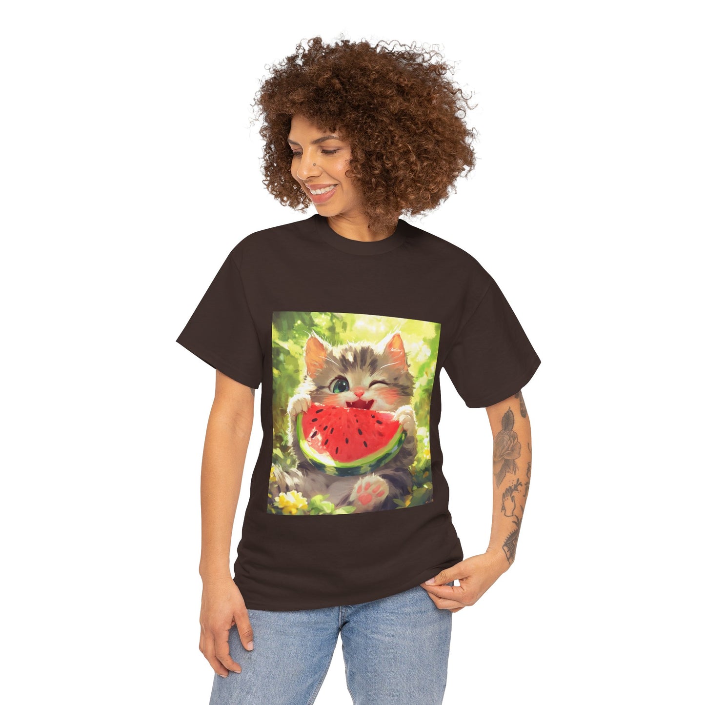 Cute Kitty Melon T-shirt