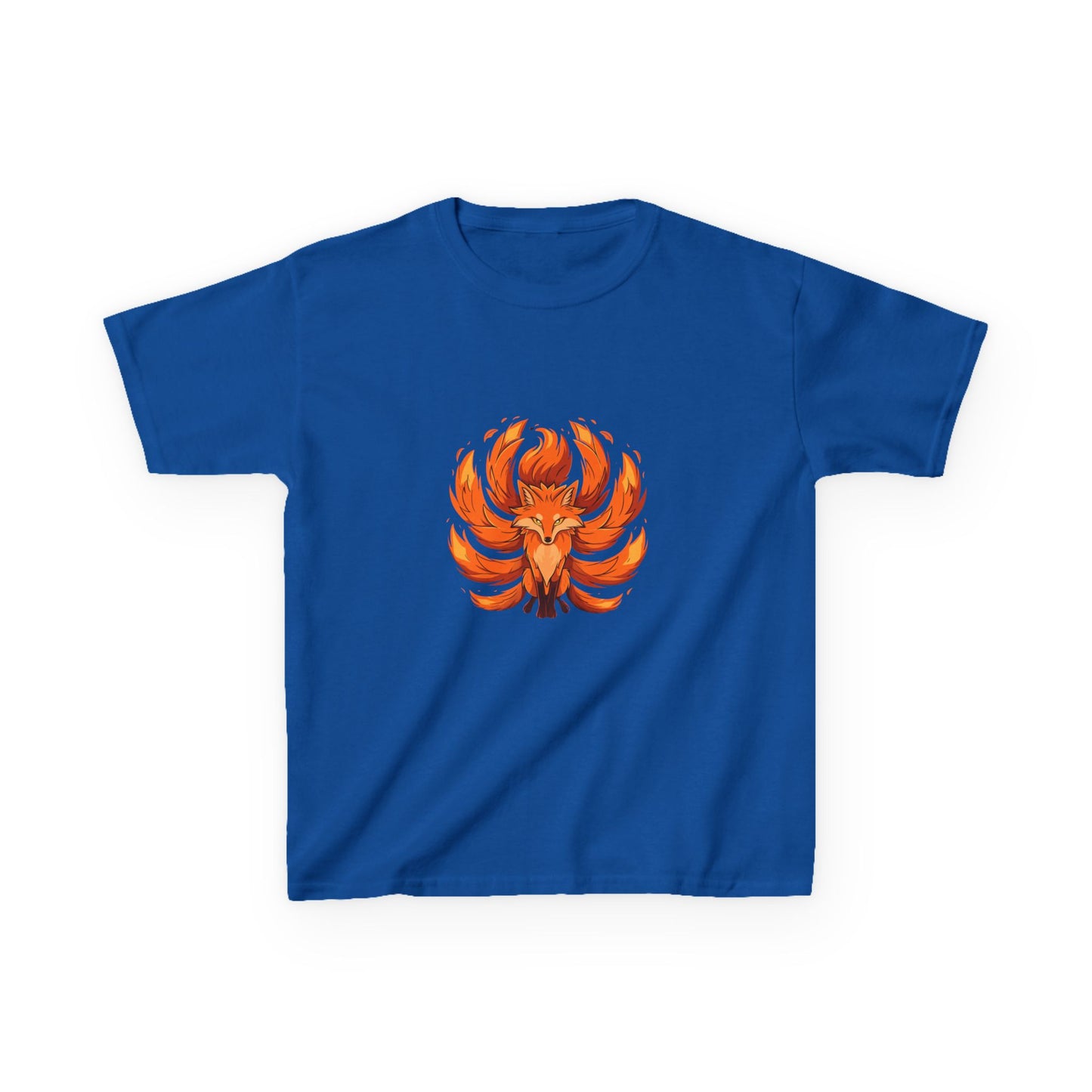 Nine Tailed Fire Fox T-shirt for Kids