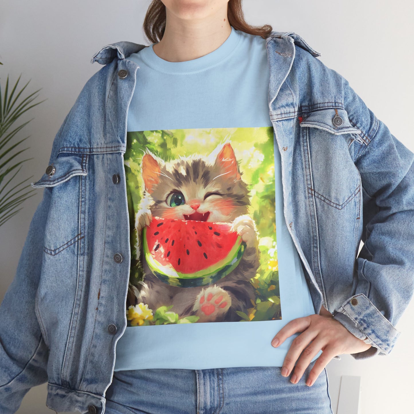 Cute Kitty Melon T-shirt