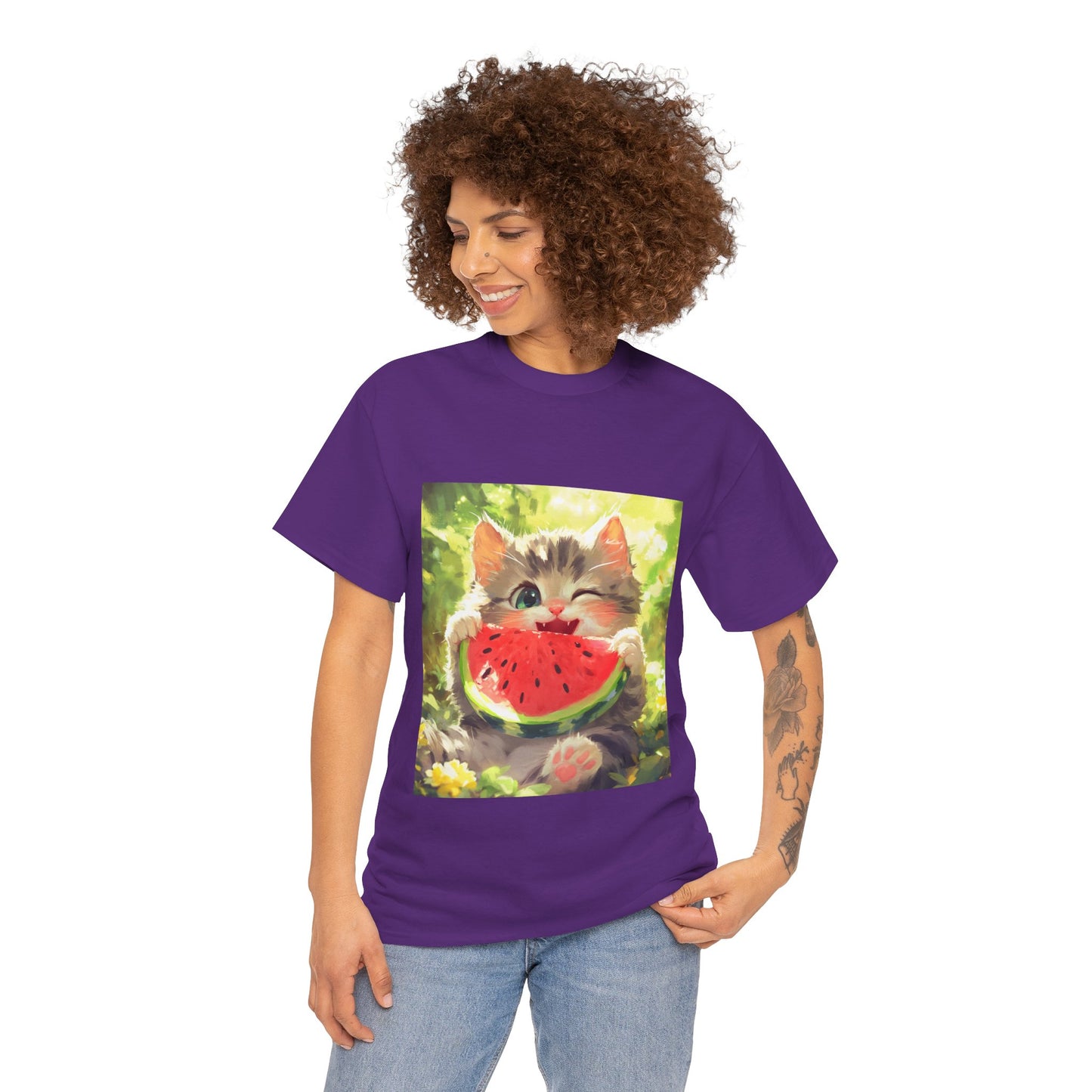 Cute Kitty Melon T-shirt