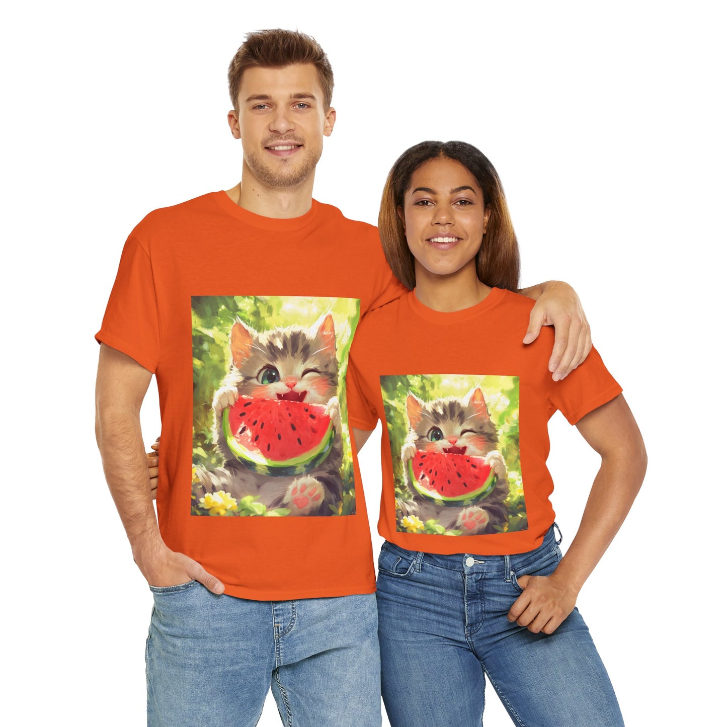 Cute Kitty Melon T-shirt