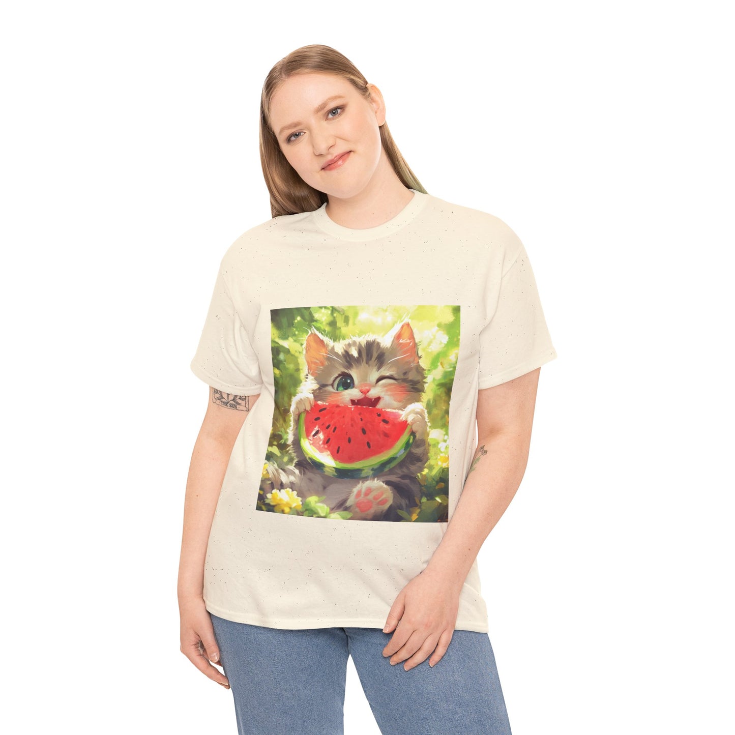 Cute Kitty Melon T-shirt