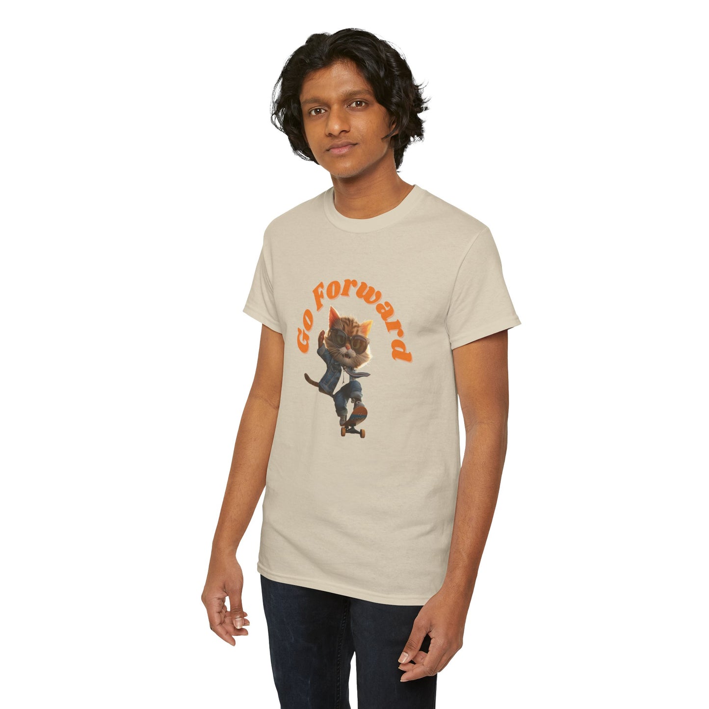 Skateboard Cool Cat T-shirt