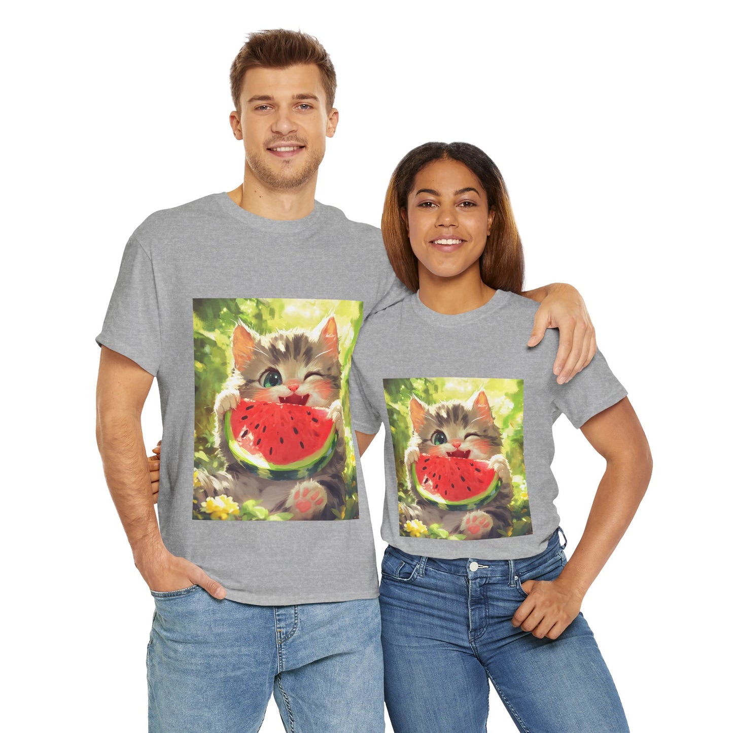 Cute Kitty Melon T-shirt