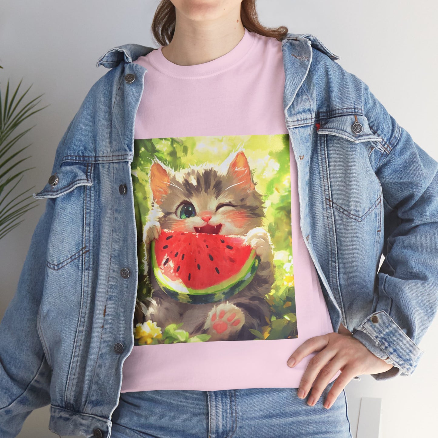 Cute Kitty Melon T-shirt