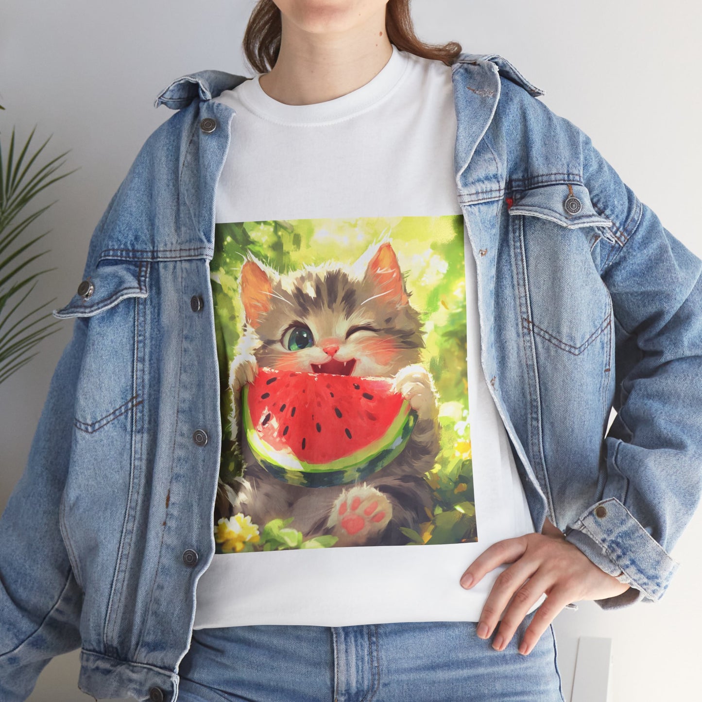 Cute Kitty Melon T-shirt