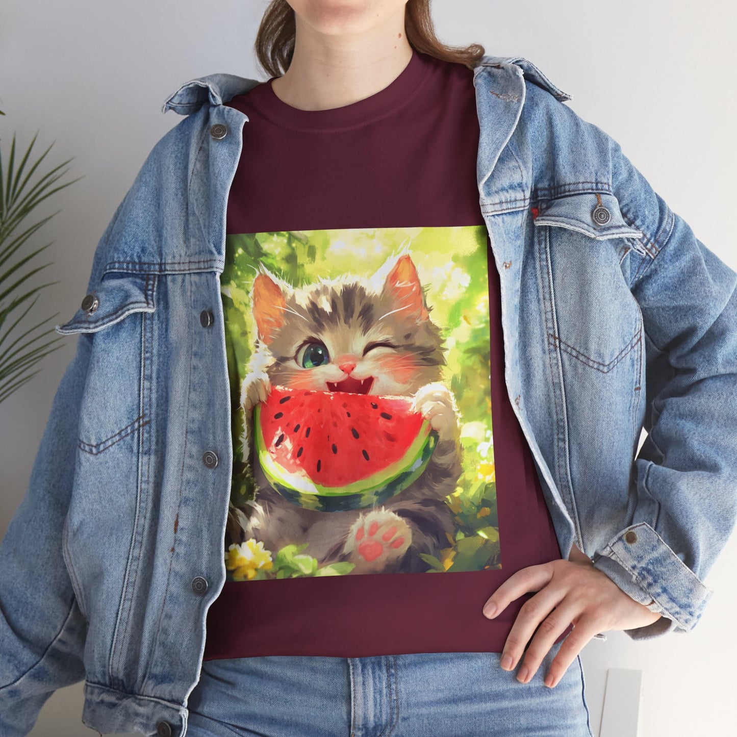 Cute Kitty Melon T-shirt