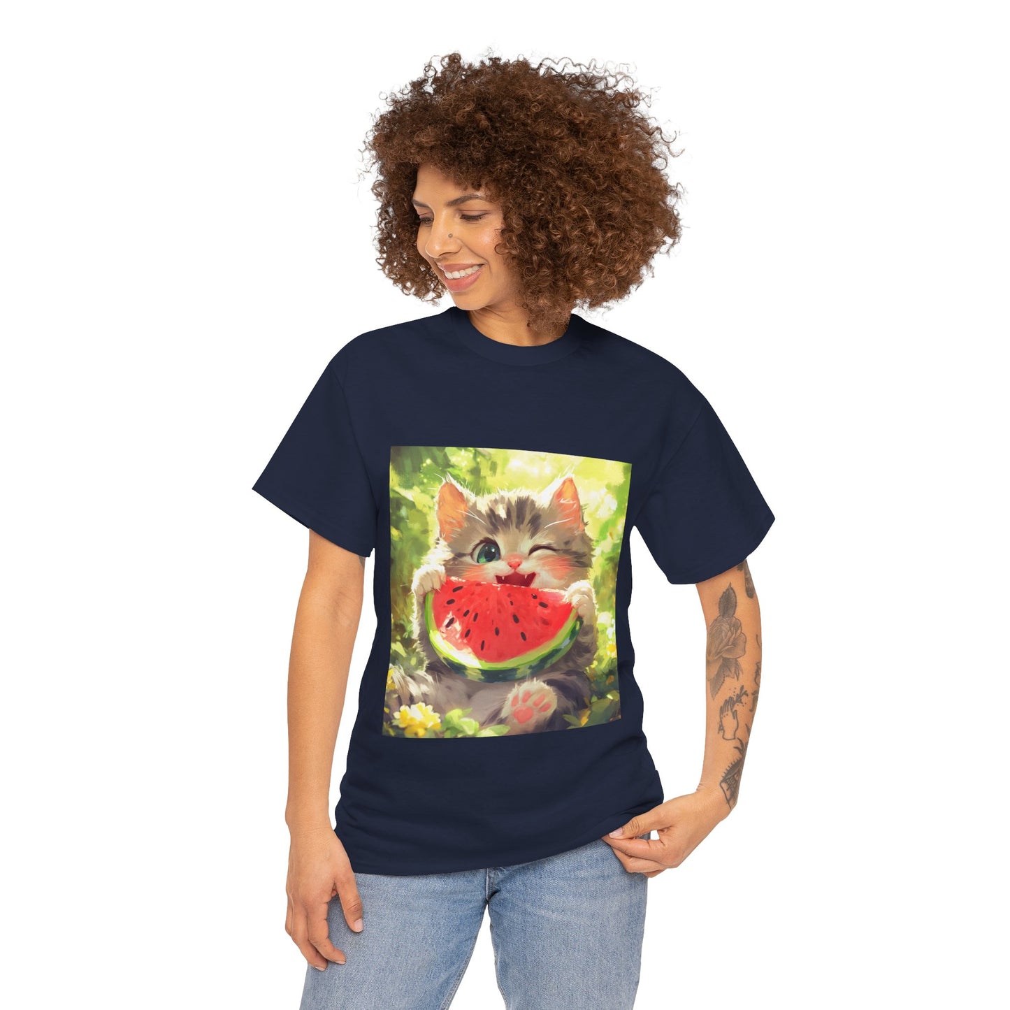 Cute Kitty Melon T-shirt
