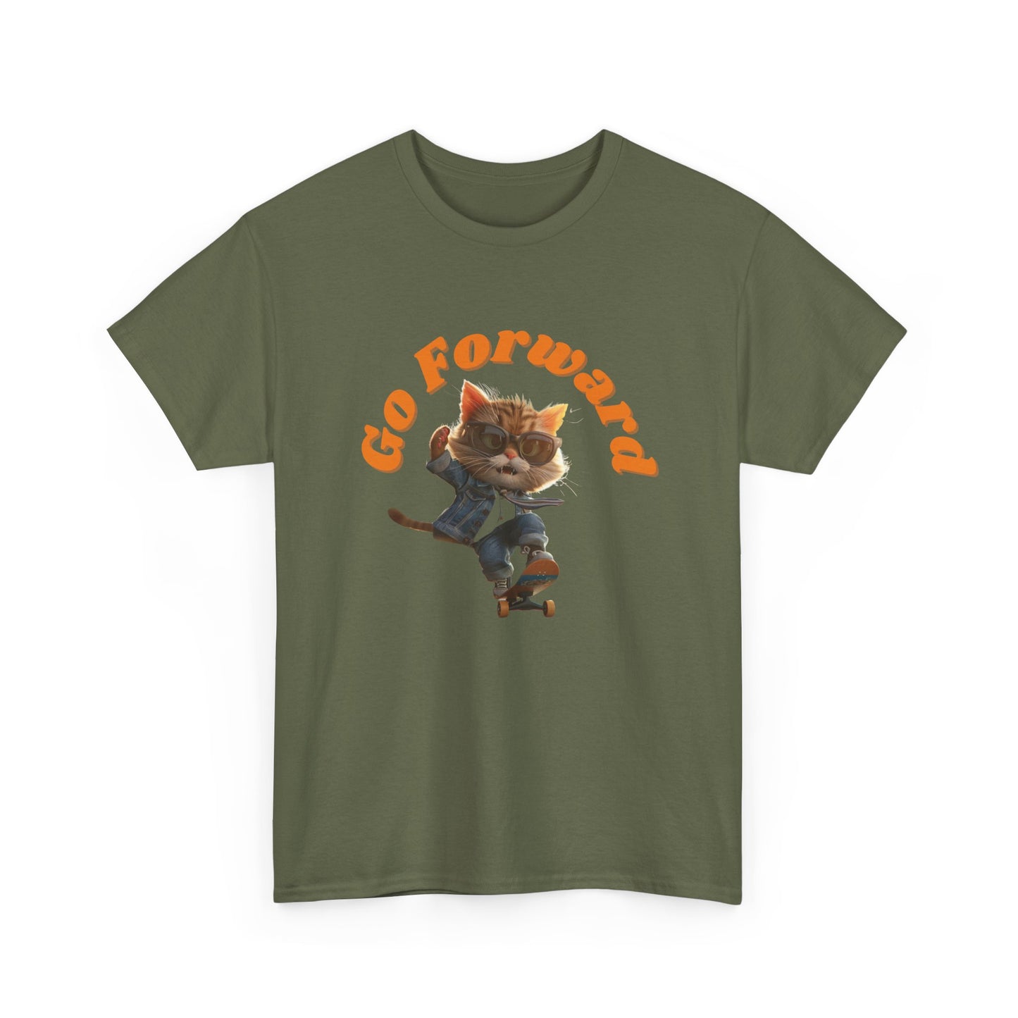 Skateboard Cool Cat T-shirt