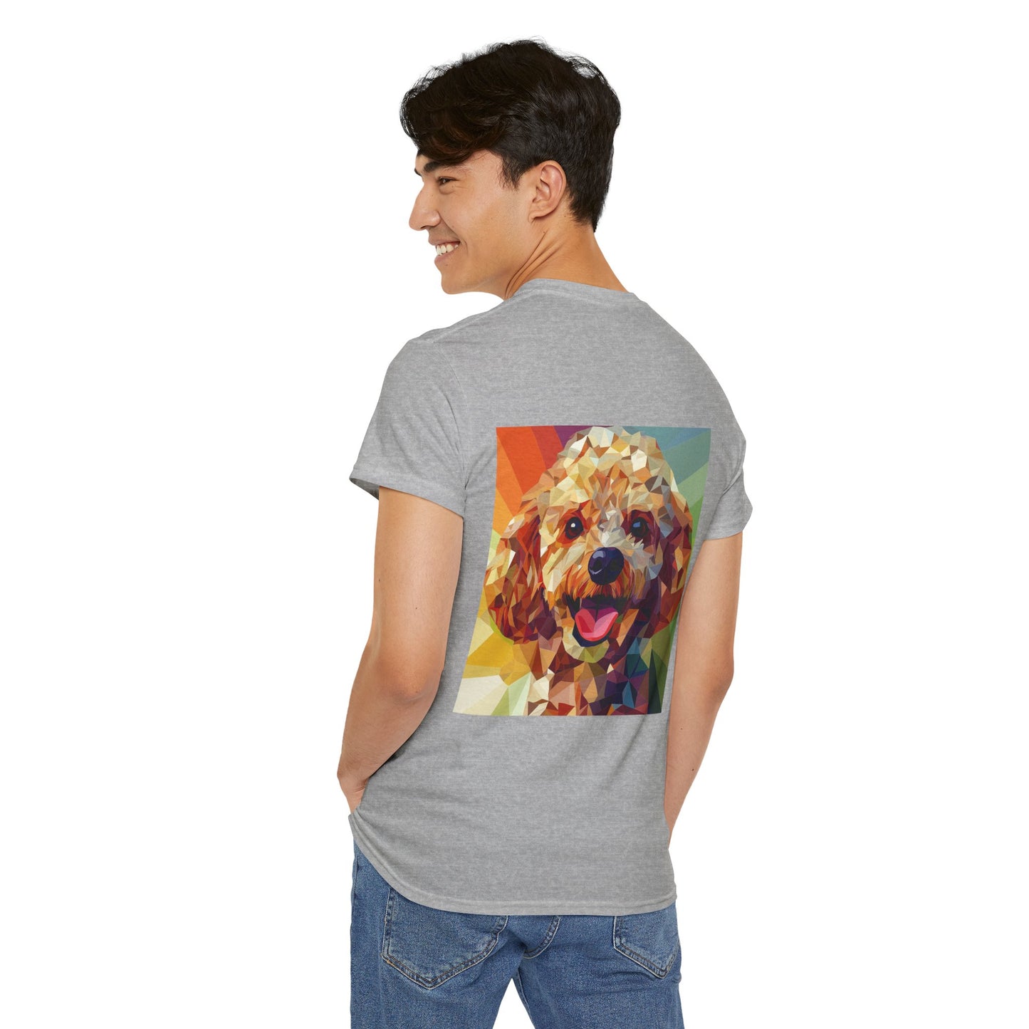 Rainbow Poly Pup T-shirt
