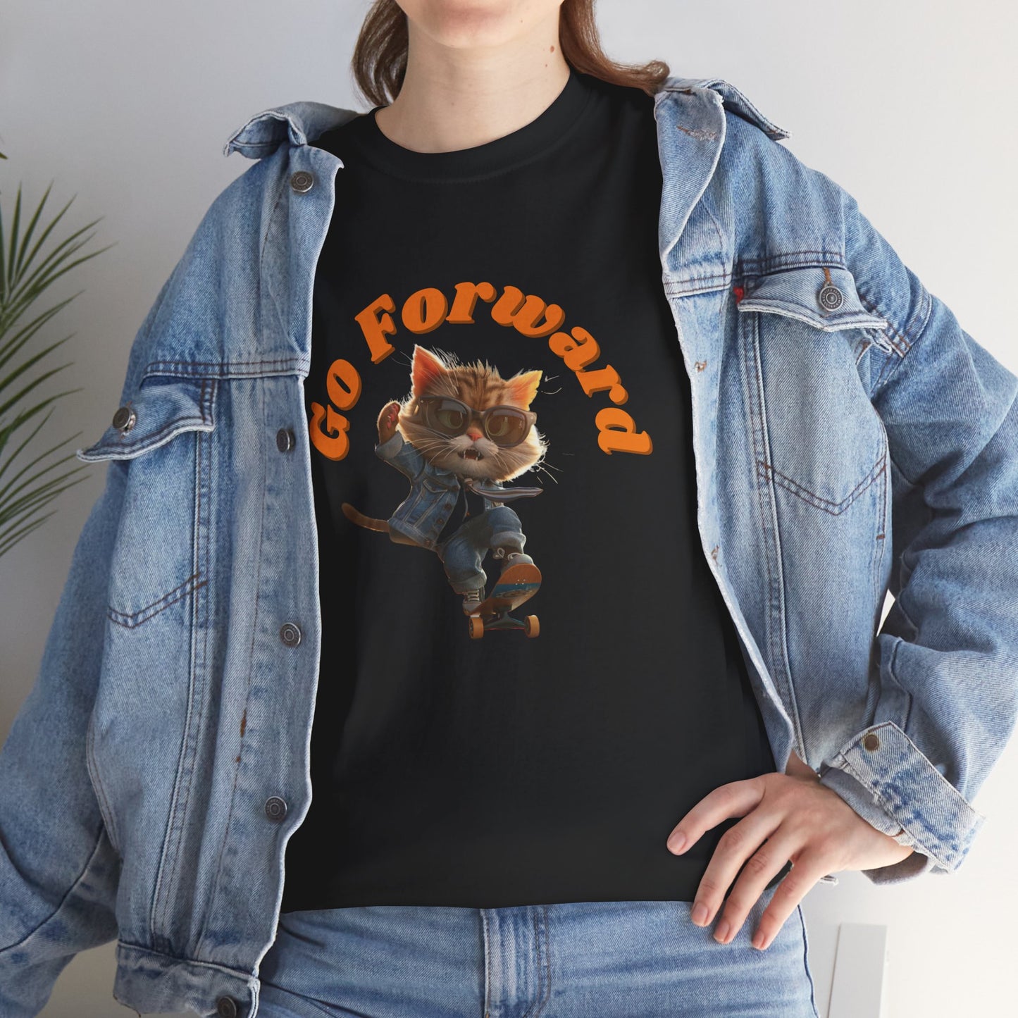 Skateboard Cool Cat T-shirt