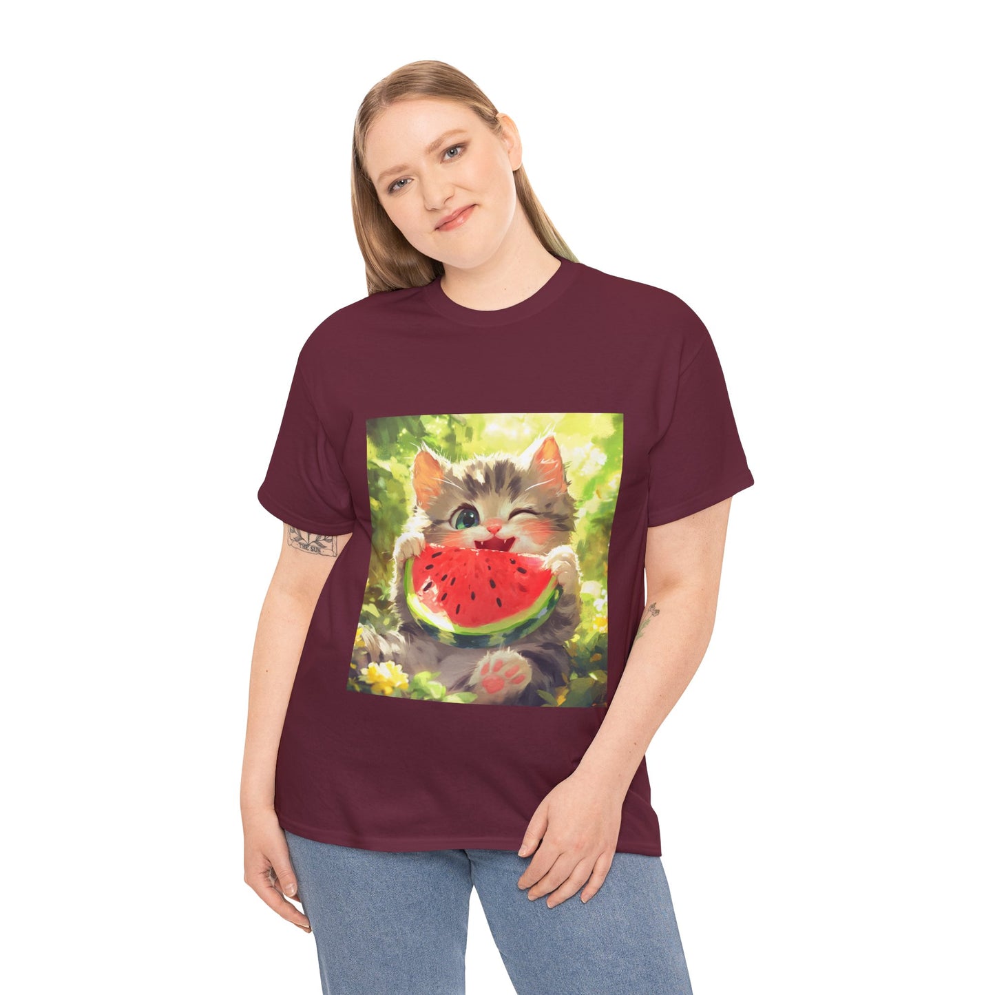 Cute Kitty Melon T-shirt