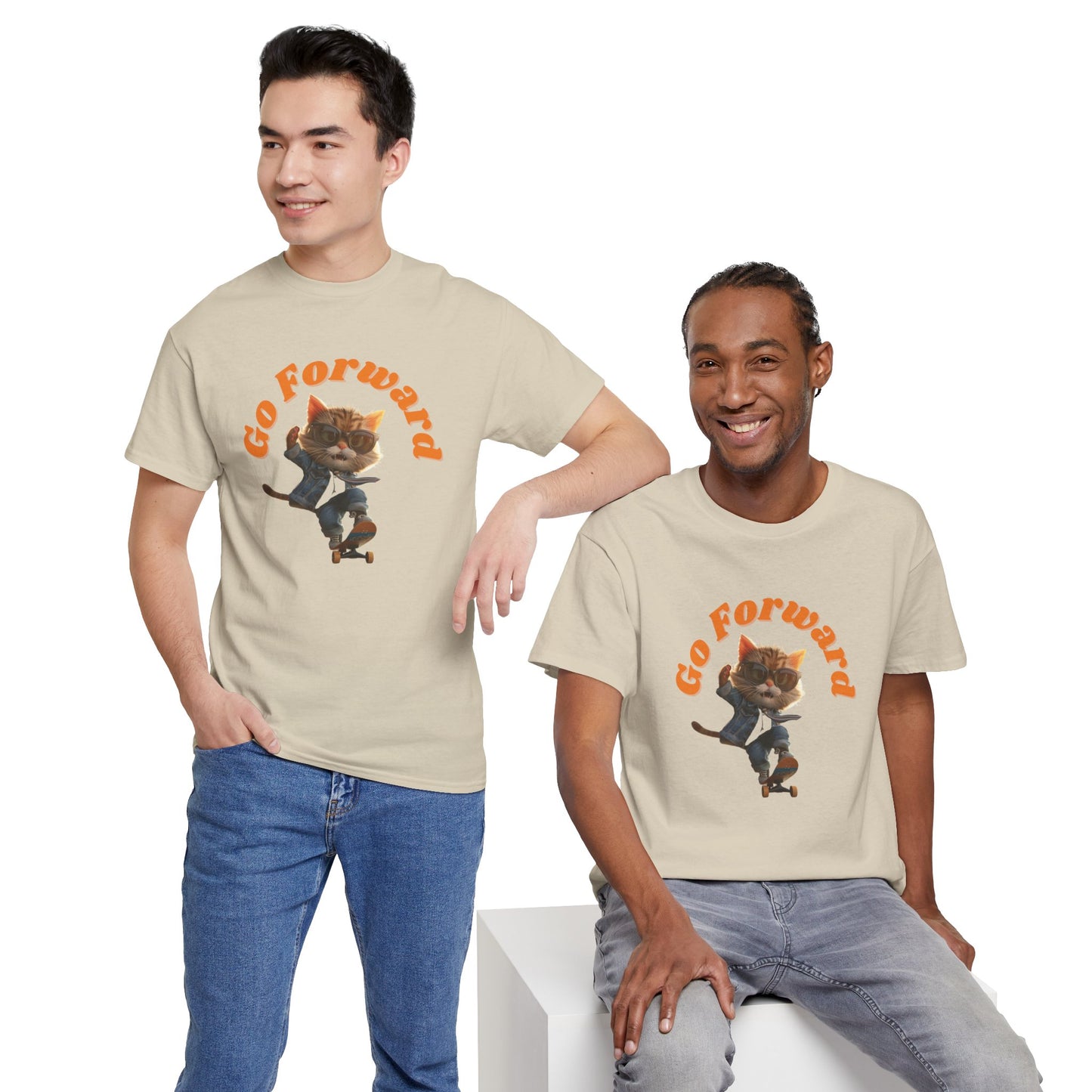 Skateboard Cool Cat T-shirt