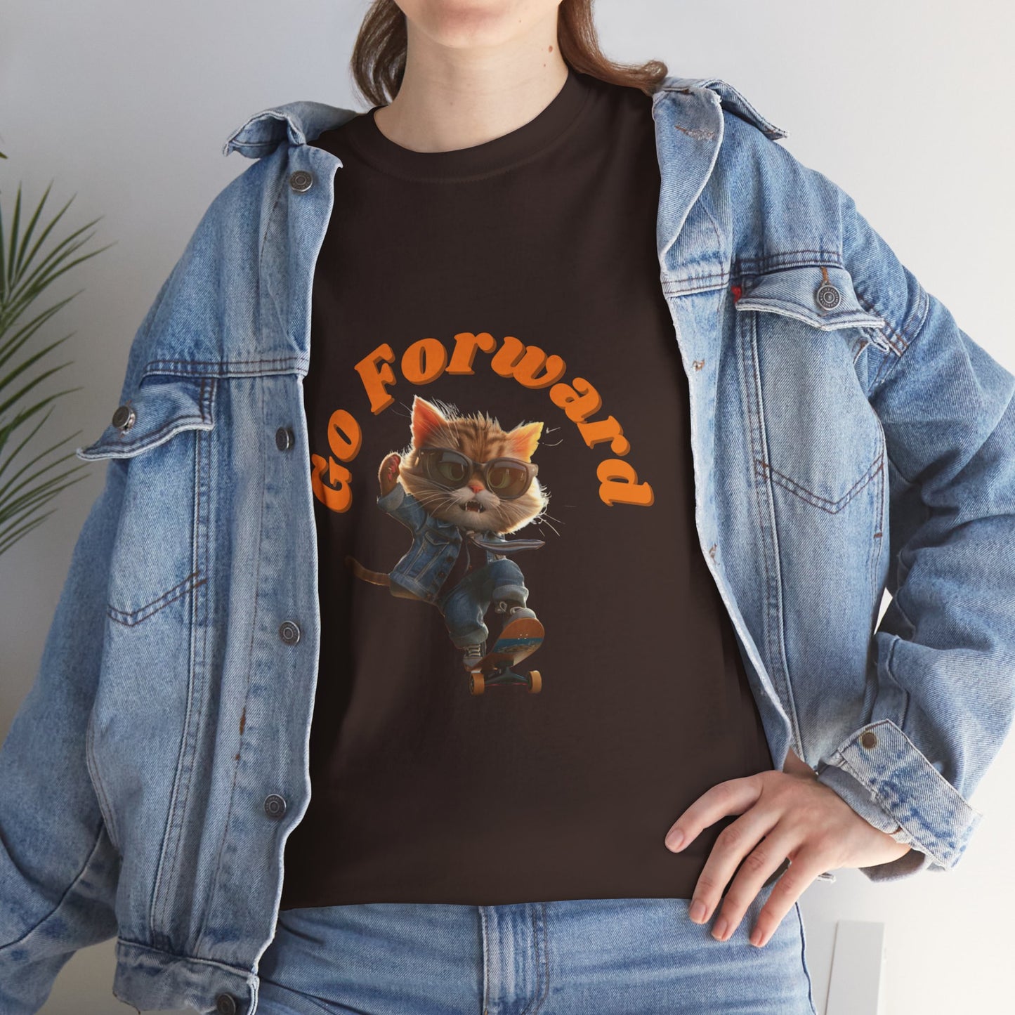 Skateboard Cool Cat T-shirt