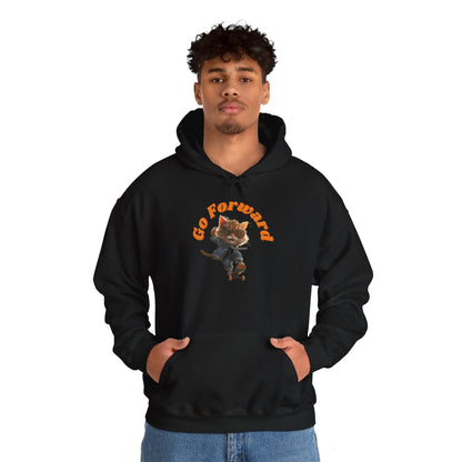 Skateboard Cool Cat Hoodie