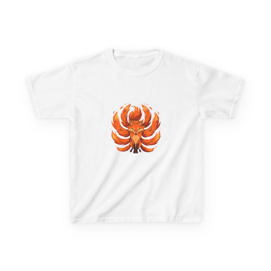 Nine Tailed Fire Fox T-shirt for Kids