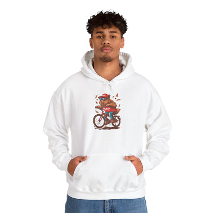 Bicycle Bear Hoodie