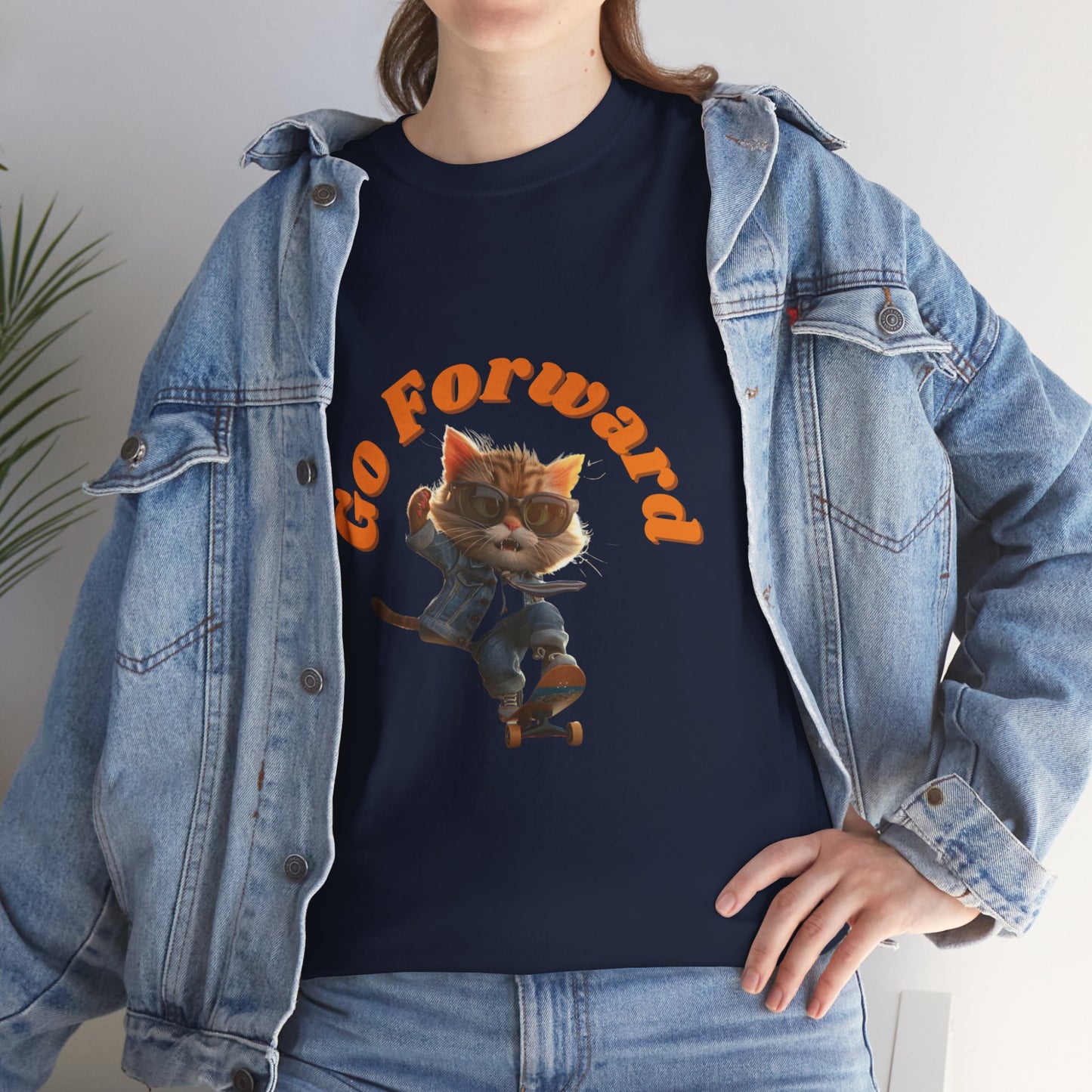 Skateboard Cool Cat T-shirt