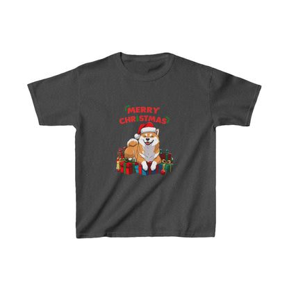 Christmas Shiba T-shirt for Kids