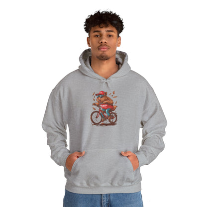 Bicycle Bear Hoodie