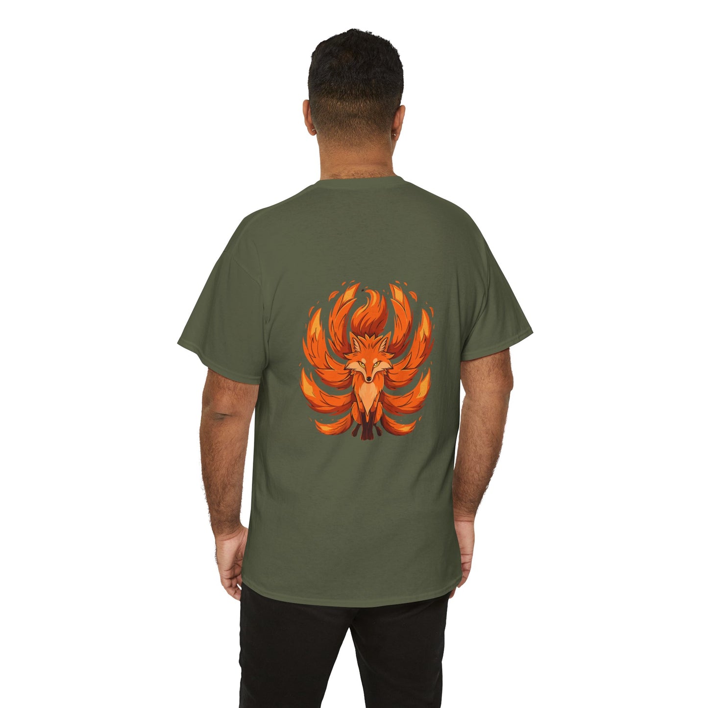 Nine Tailed Fire Fox T-shirt