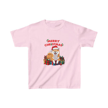 Christmas Shiba T-shirt for Kids