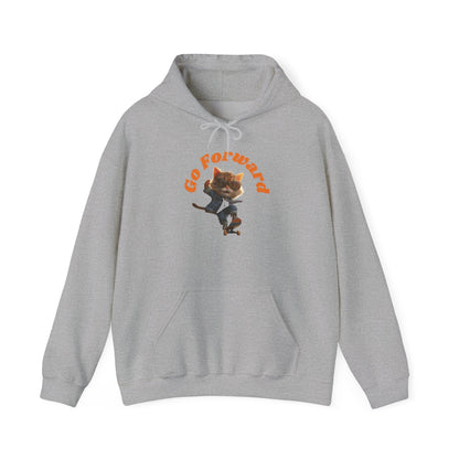 Skateboard Cool Cat Hoodie