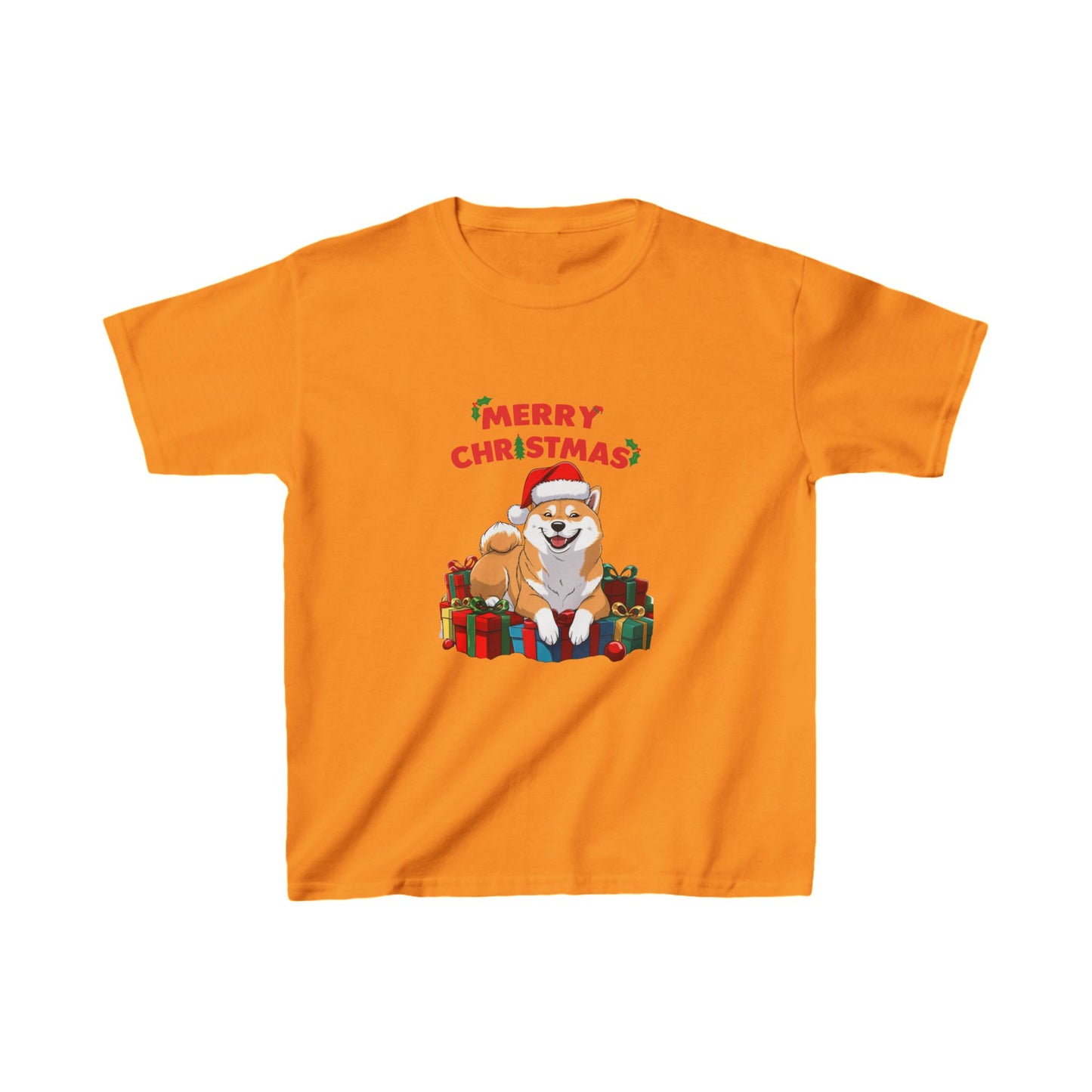 Christmas Shiba T-shirt for Kids