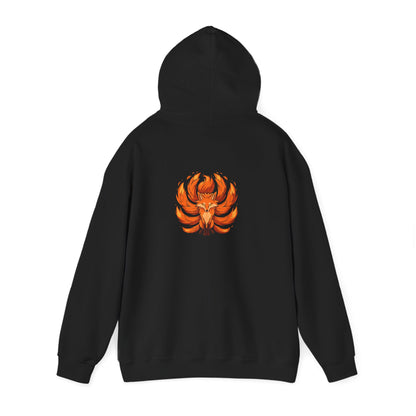 Nine Tailed Fire Fox Hoodies