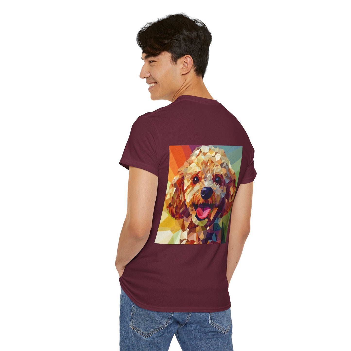 Rainbow Poly Pup T-shirt