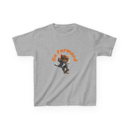 Skateboard Cool Cat T-shirt for Kids