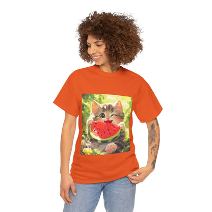 Cute Kitty Melon T-shirt