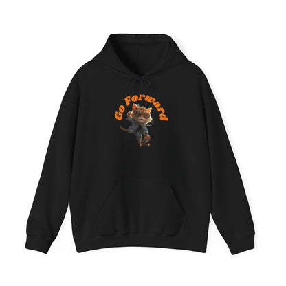 Skateboard Cool Cat Hoodie