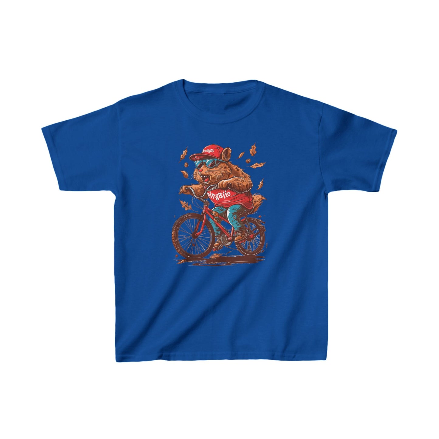 Bicycle Bear T-shirt for Kids