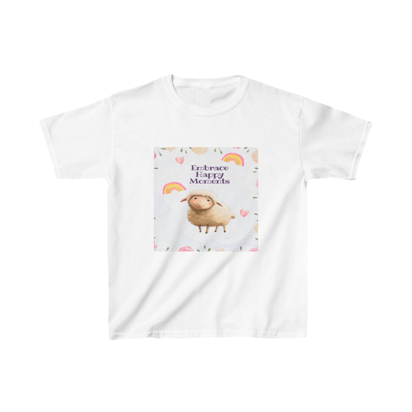 Happy Moments of Sheep T-shirt for Kids