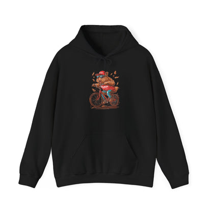 Bicycle Bear Hoodie