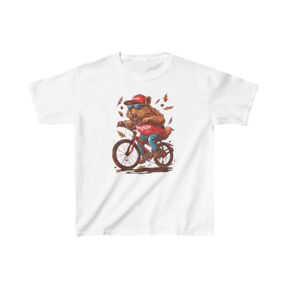 Bicycle Bear T-shirt for Kids