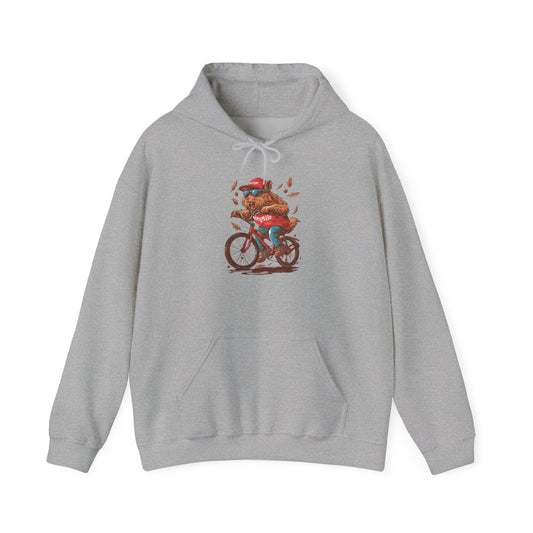 Bicycle Bear Hoodie